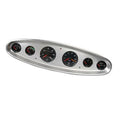 OVAL BILLET ALUMINUM DASH INSERT