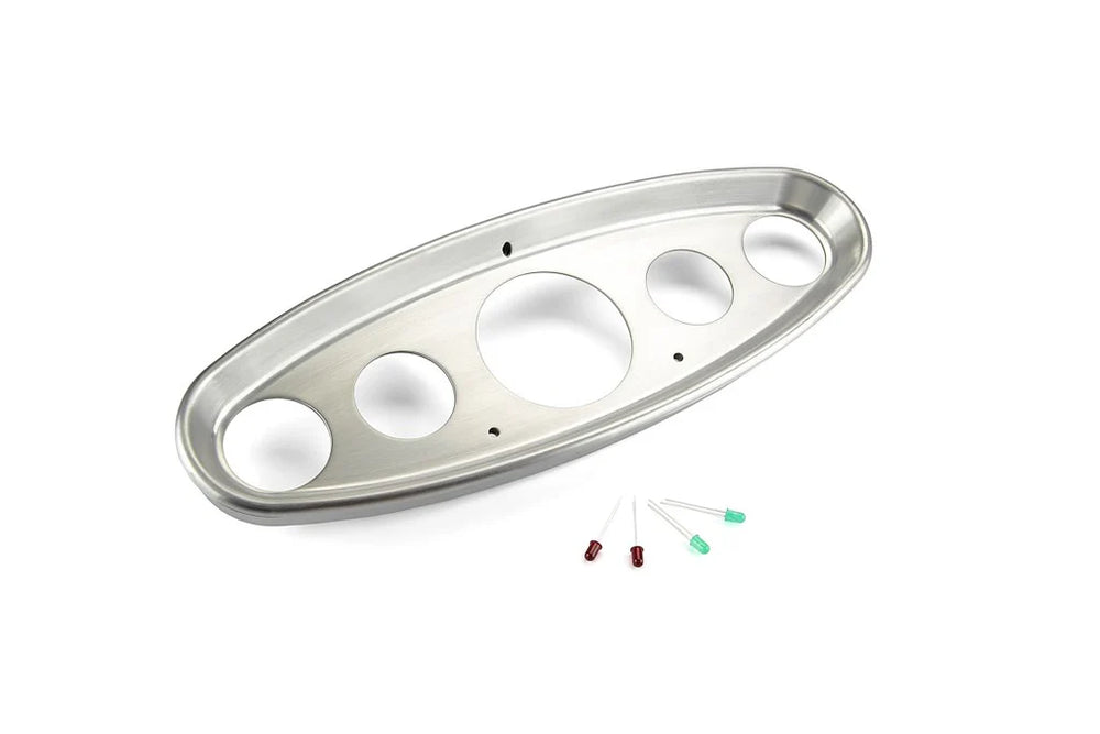 OVAL BILLET ALUMINUM DASH INSERT