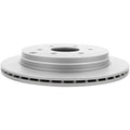 R1 Concepts Brake Rotor- Slotted - Silver Fits Jeep Cherokee