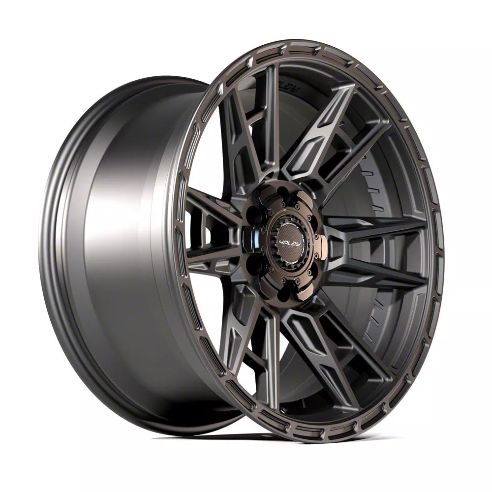 4PLAY SPORT2.0 4PS28 18X8 5X108MM & 5X110MM +38ET MATTE BLACK