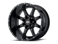 MO970 20x9 8x180.00 GLOSS BLACK (0 mm)