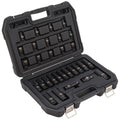 DEWALT IMPACT SOCKET SET COMBINATION SAE/MM 1/2IN DRIVE 30PIECE