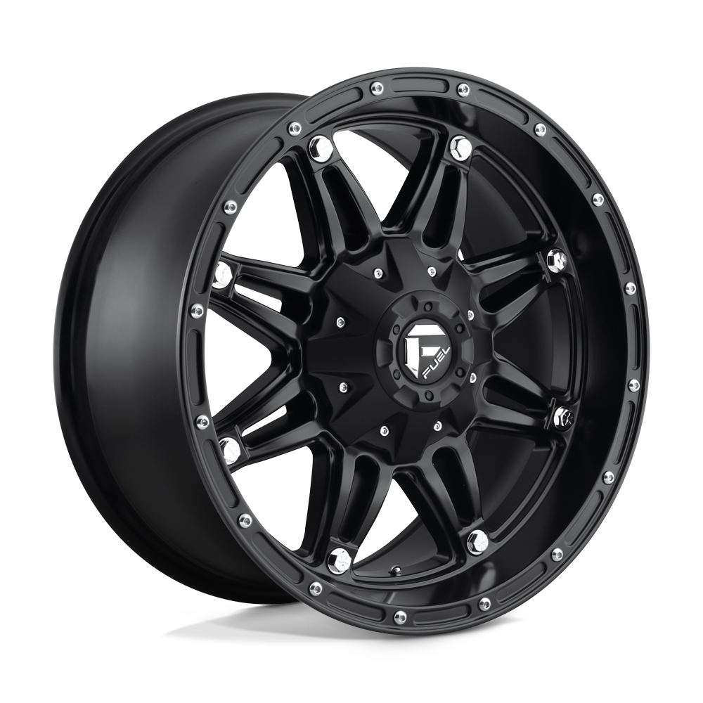 Fuel Wheels black auto part