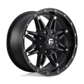 Fuel Wheels black auto part