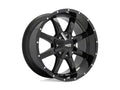 MO970 20x9 8x165.10 GLOSS BLACK W/MILLED LIP (0 mm)