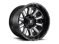 ~(26 lbs. 18X18X11)~ HARDLINE 15x8 5x139.70 GLOSS BLACK MILLED (-18 mm)