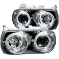 9497 INTEGRA HEADLIGHTS PROJECTOR WITH HALO CHROME