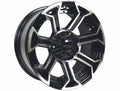 PEAK 20X10 6X139.7 ET18 CB106.1 GLOSS BLACK MACHINED