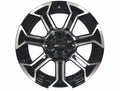 PEAK 20X10 6X139.7 ET18 CB106.1 GLOSS BLACK MACHINED