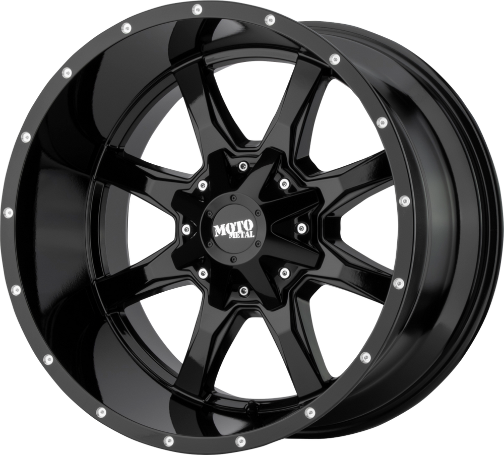 MO970 20x9 8x165.10 GLOSS BLACK (0 mm)