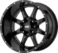 MO970 20x9 8x165.10 GLOSS BLACK (0 mm)