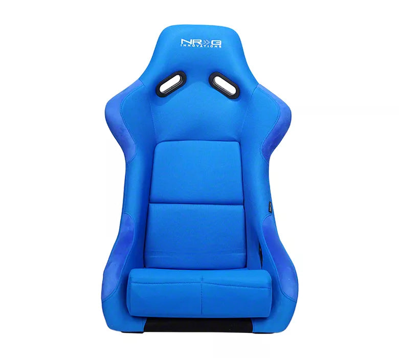 NRG FRP Bucket Seat (Blue Cloth) - Large