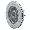 R1 71-95 Chevrolet P20 Van Front Right Drilled & Slotted Geoperformance Rotor