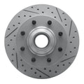 R1 71-95 Chevrolet P20 Van Front Right Drilled & Slotted Geoperformance Rotor