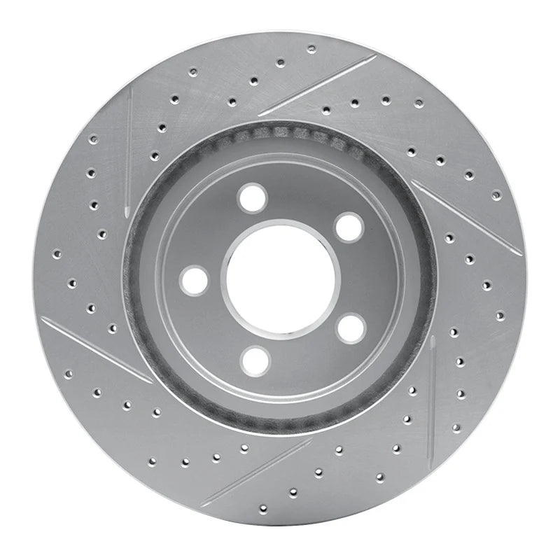 R1 20-26 Mercedes-Benz Gle450 Front Right Drilled & Slotted Geoperformance Rotor