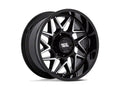 MO812 20X10 5X5.5 18MM GLOSS BLACK MACHINED