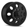 ~(34 lbs. 19X19X8)~ 167 (167) MATTE BLACK 17X6.5 8-165.1 125.3mm 130.18mm
