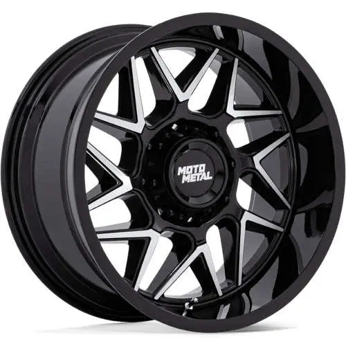 MO812 20X10 6X5.5 18MM GLOSS BLACK MACHINED