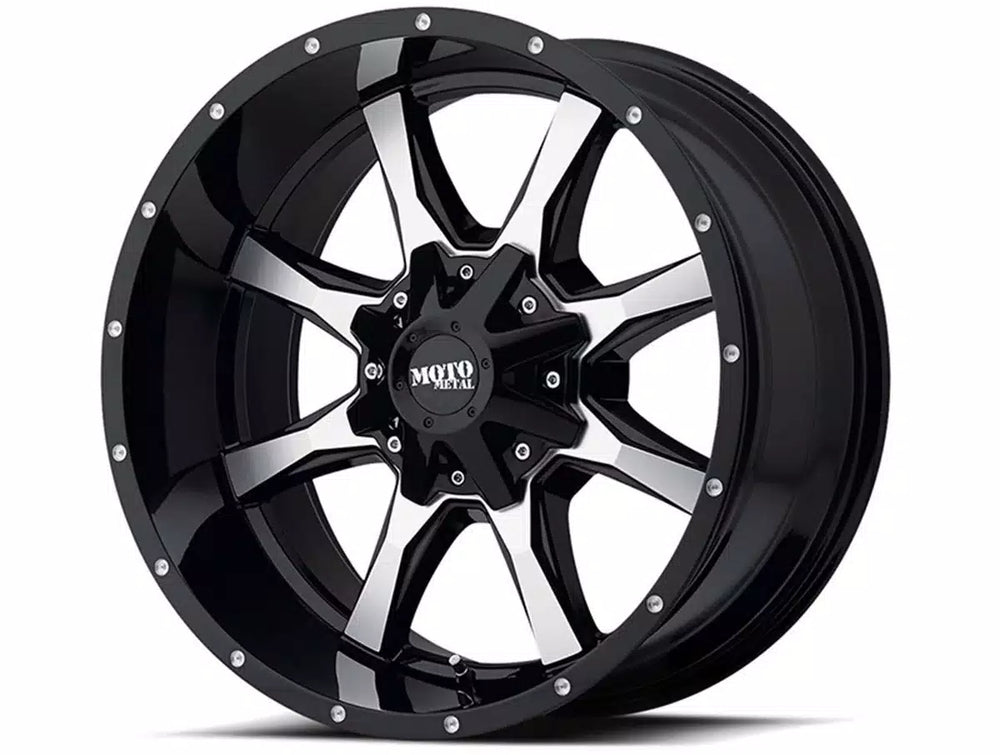 Moto Metal Wheels black auto part