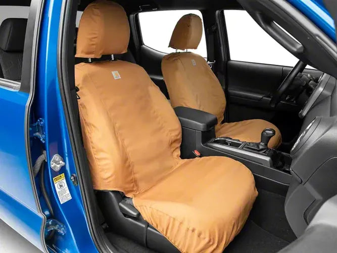 Covercraft 05-06 Toyota Tacoma Carhartt SeatSaver Custom Front Row Seat Covers - Brown