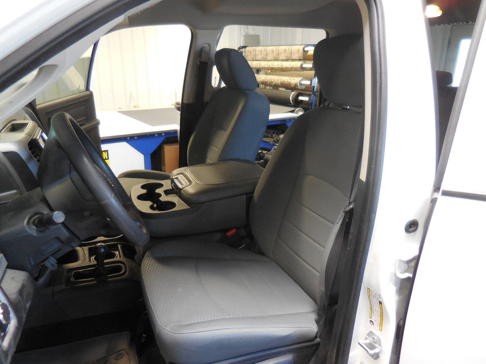19C RAM 2500/3500 SL FRONT 40/20/40 SEAT COVER GRAY/BLACK