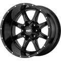 MO970 20x9 8x165.10 GLOSS BLACK W/MILLED LIP (18 mm)