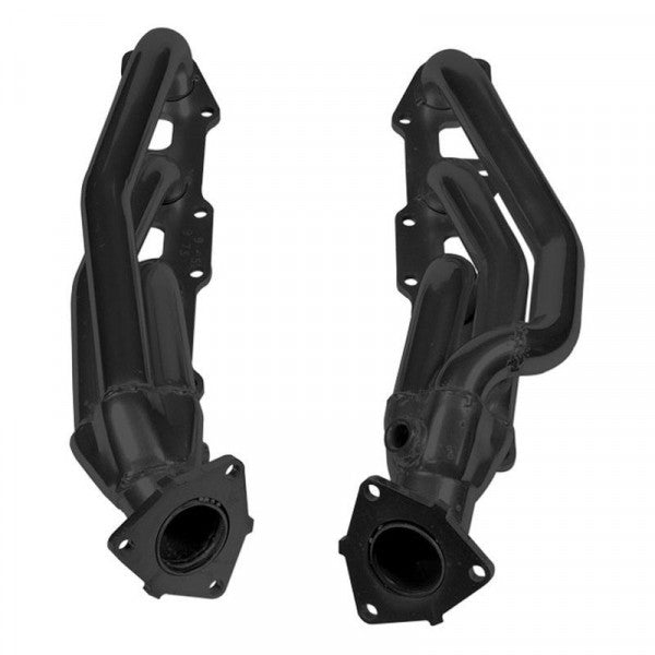 Shorty Headers Black Painted 2000-2004 Toyota Tundra 2001-2003 Sequoia 2WD & 4WD 4.7L V8 Tube Size 1.5 Inch O.D. Collector Size 2.5 Inch O.D. Collector Length 6 Inch FlowTech