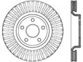 StopTech Drilled Sport Brake Rotor 11-17 Jeep Grand Cherokee (Excluding SRT8)
