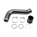 Wehrli Passenger Side 3.5 in. Intercooler Pipe 17-19 Duramax L5P Gun Metal Gun Metal 100530-GM