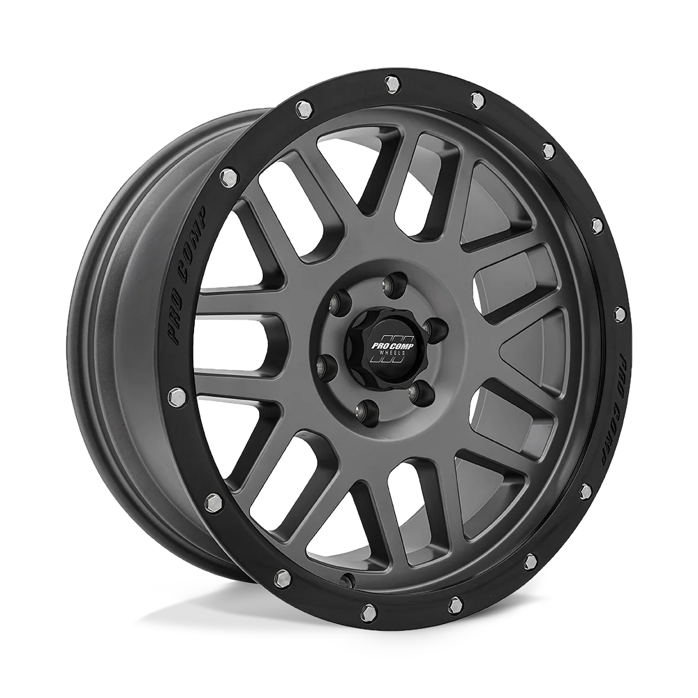 PXA40 20X9 6X135 DRK-GRY BLK -12MM