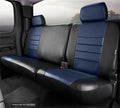 18C WRANGLER JL SL REAR 40/60 SEAT COVER BLACK W/BLUE CENTER PANEL