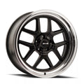~(37 lbs. 22X22X10)~ 650 (650) MATTE BLACK/POLISHED LIP 20X8.5 5-114.3 0MM 83.82MM