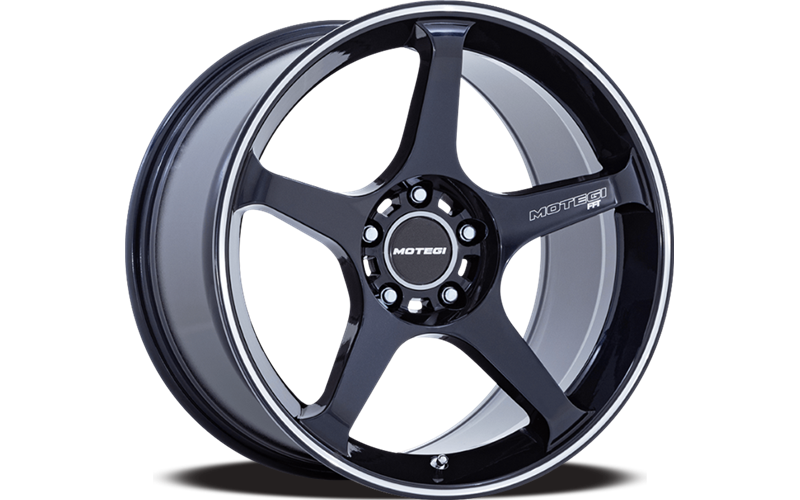 MOTEGI MR159 17X8.5 5X100 OB-BLU MCH 30MM - MR159LD17855M30