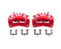 Power Stop 05-06 Saab 9-2X Front Red Calipers w/Brackets - Pair