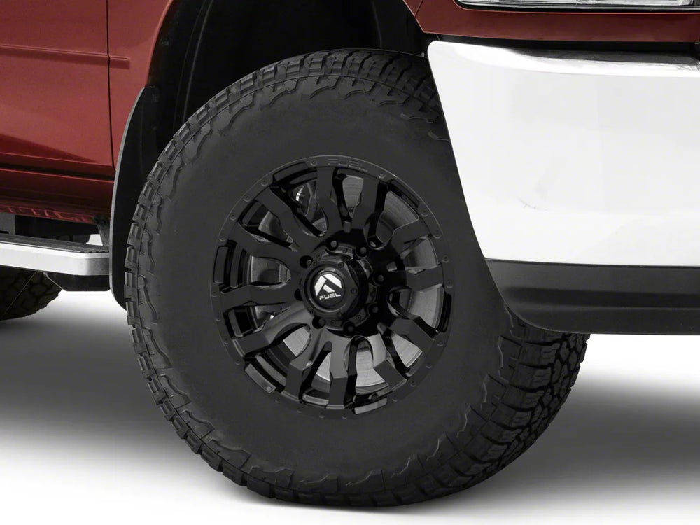 ~(37 lbs. 20X20X12)~ BLITZ 17x9 8x165.10 GLOSS BLACK (-12 mm)