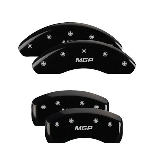 SET OF 4 CALIPER COVERS, ENGRAVED F