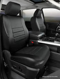 SL FRONT BUCKET SEAT COVER BLK/BLK* DODGE CARAVAN 0507
