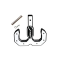 GEN-Y Hitch Hulk 2.0 16K Tow Hook 2" Shank Black/White with Pin and Clip - GH-0070-W