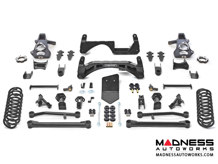 3D MAXpider 2011-2014 Chevrolet Suburban Kagu 1st & 2nd & 3rd Row Floormats - Black