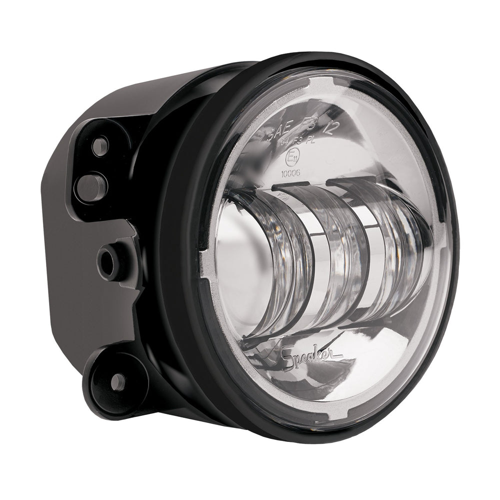 12V SAE ECE RHT LHT LED Fog Light with Chrome Inner Bezel