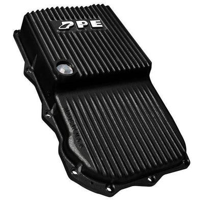 Heavy-Duty Cast Aluminum Transmission Pan - 8HP70 EcoDiesel 1500 Ram - Black