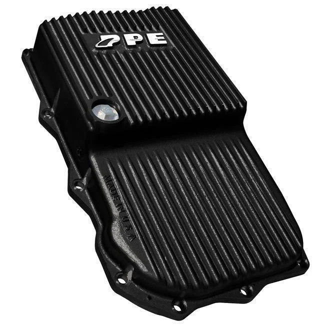Heavy-Duty Cast Aluminum Transmission Pan - 8HP70 EcoDiesel 1500 Ram - Black