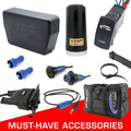 Rugged Radios Alpha Accessory Pack For Rugged UTV SXS IRCS w/o Intercom Ext Cables (for Headsets)