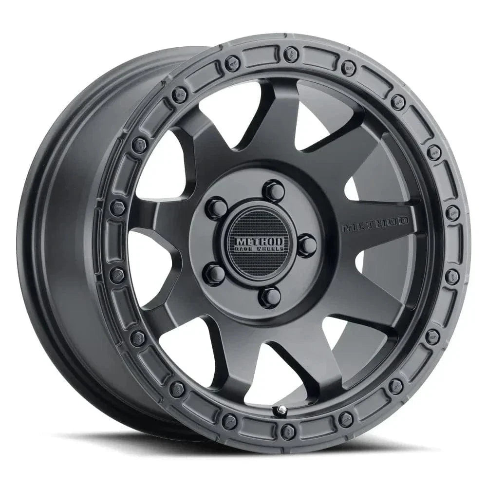 Method MR317 17x8.5 0mm Offset 6x120 67mm CB Matte Black Wheel