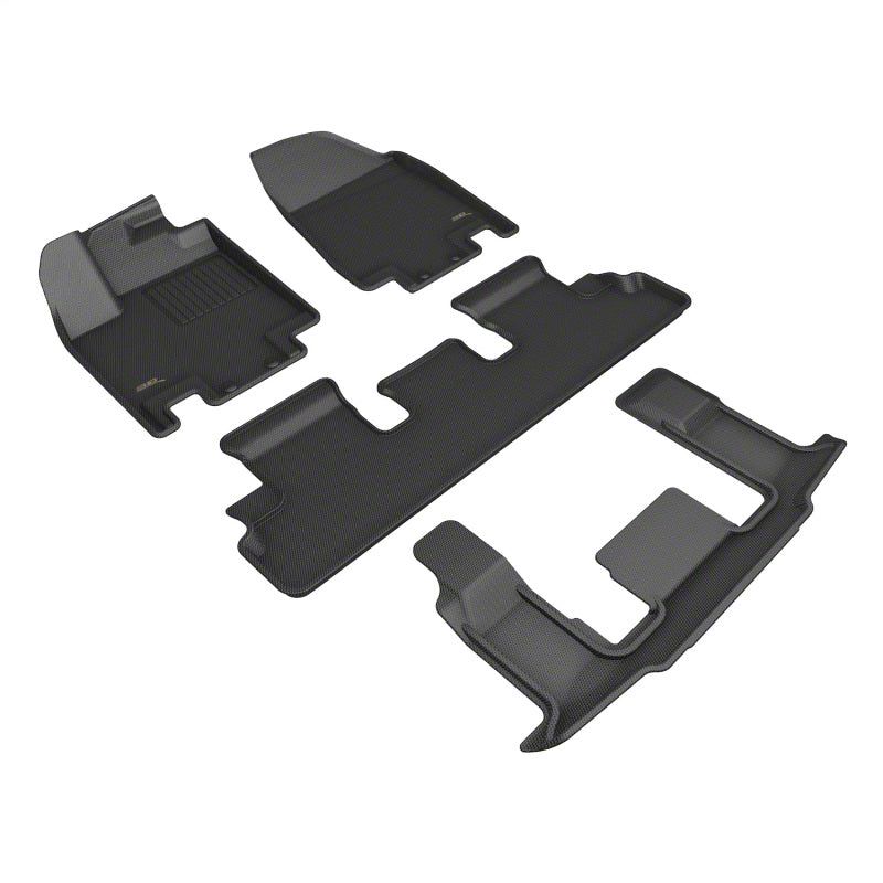 3D MAXpider black floor mats