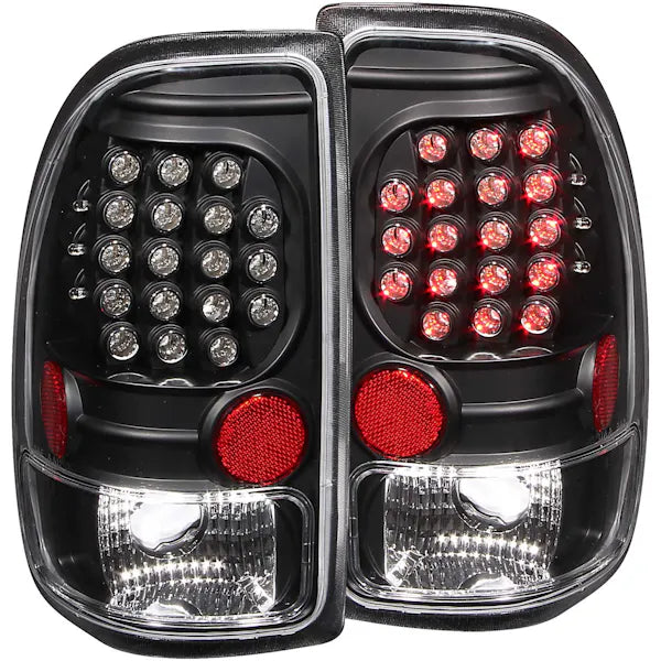 9704 DAKOTA LED TAILLIGHTS LED BLACK DRIVER/PASSENGER