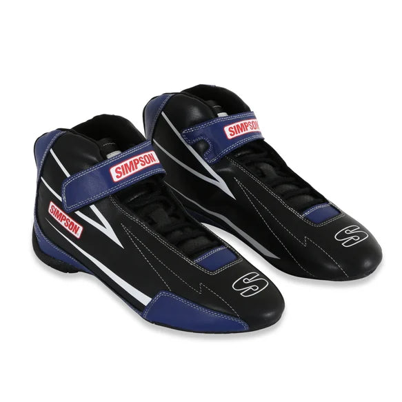 SUPERCOIL RACE SHOES BLACK/BLUE 10.5
