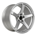 Enkei Kojin 17x8 45mm Offset 5x114.3 Bolt Pattern 72.6mm Bore Dia Matte Silver Wheel
