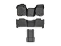WeatherTech Black Front Rear and Rear Floorliners - Over The Hump Fits -20-13 Tahoe 442941-44066-2-7