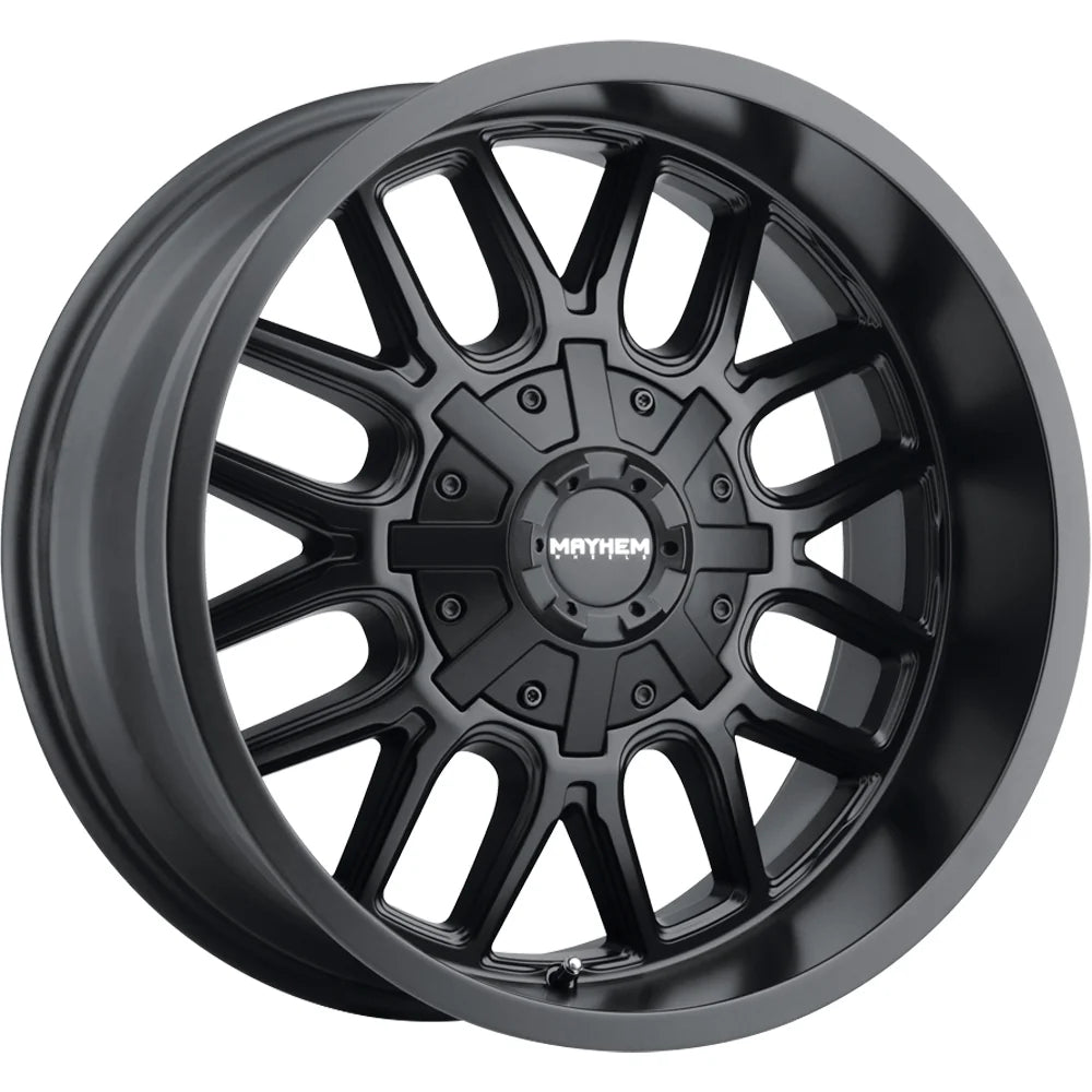 MAYHEM COGENT 8108 MATTE BLACK 18X9 8-165.1 0MM 130.8MM